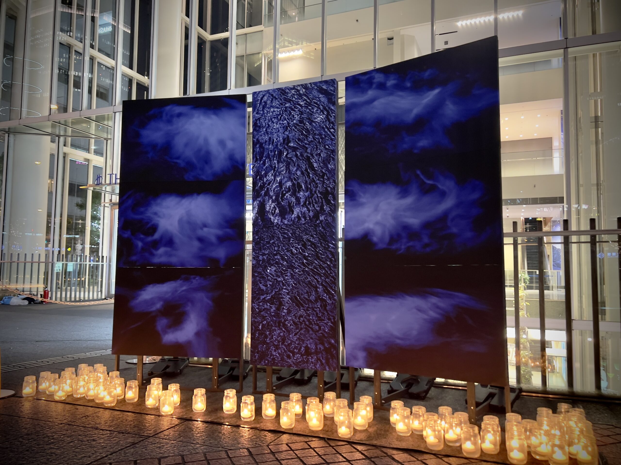 「深淵の底を知る」インスタレーション展示 at 大阪・西梅田キャンドルデイズ